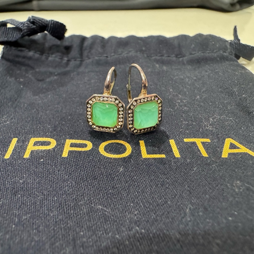IPPOLITA Lollipop Silver 3.10 ct. tw. Diamond drop earrings